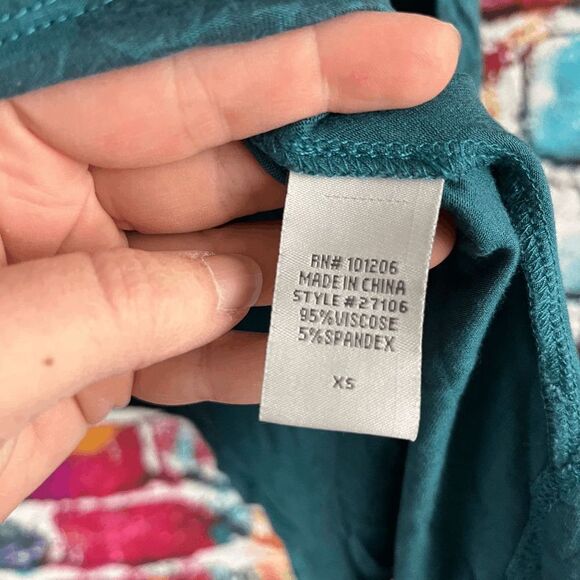 Soft Surroundings Printed Timely Tunic Top Sz XS - Picture 3 of 6